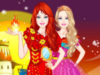 play Barbie Fire Princess