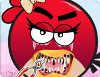 play Angry Birds Dentist