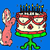 play Birthday Dog Coloring