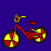 play Colorful Handmade Bike Coloring
