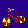 play Colorful Handmade Bike Coloring