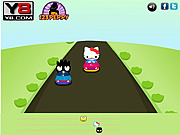 play Hello Kitty Car Race