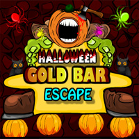 play Halloween Gold Bar Escape