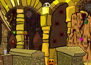 play Halloween Gold Bar Escape