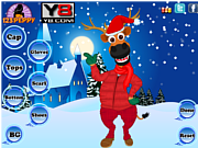 X Mas Reindeer Dress Up