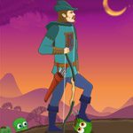 play Robin Hood A Fight With A Zombie