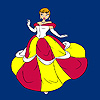 play Superb Happy Girl Coloring