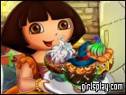 play Dora Halloween Cupcakes