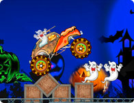 play Halloween Monster Car