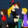play Halloween Witch Kiss