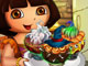 play Dora Halloween Cupcakes