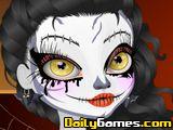 play Halloween Fancy Face Makeup