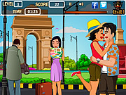 play Tourist Kissing