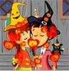 play Happy Halloween Kiss