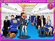 play Air Hostess Kissing