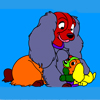 play Adorable Dog Coloring