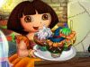 play Dora Halloween Cupcakes