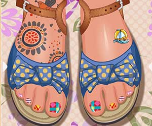 Toe Nail Design