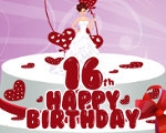 16Th Birthday Cake