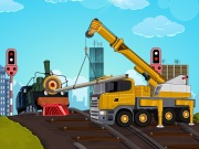 play Railroad Crane Parking