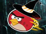 play Angry Bird Halloween Forest