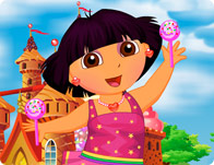 Dora In Candyland