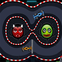 play Halloween Car Race