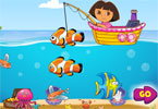 play Dora Fishing