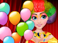 Birthday Clown Makeover