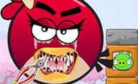 play Angry Birds Dentist