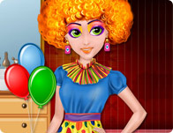 play Birthday Clown Makeover