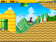 play Mario Moto Racing