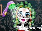 play Skelita Calaveras Hair Spa Facial