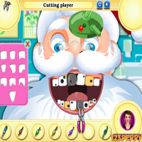 play Santa Claus At Dentist