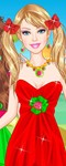 play Barbie Strawberry Princess Dress Up