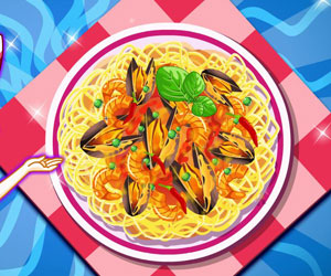 play Seafood Pasta