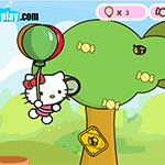 play Hellokitty Balloon Ride