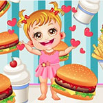 play Baby Hamburger Shop