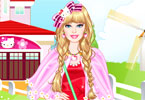 play Barbie Kitty Princess Dress Up