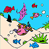 play Fishes In The Sea Coloring