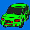 play Green Personal Car Coloring