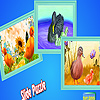 play Mother Duck And Puppies Puzzle
