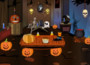 play Halloween Room Escape