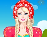 play Barbie Russian Doll