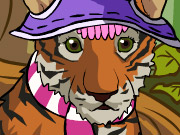 play Tiger Cub Kissing