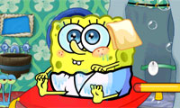 play Care Baby Spongebob