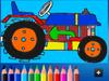 Tractor Coloring Page