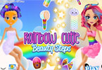 play Rainbow Cutie Beauty Steps