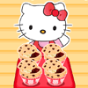 Hello Kitty'S Choc Chip Jelly Muffins