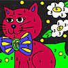 play Pussy Bow Tie Coloring